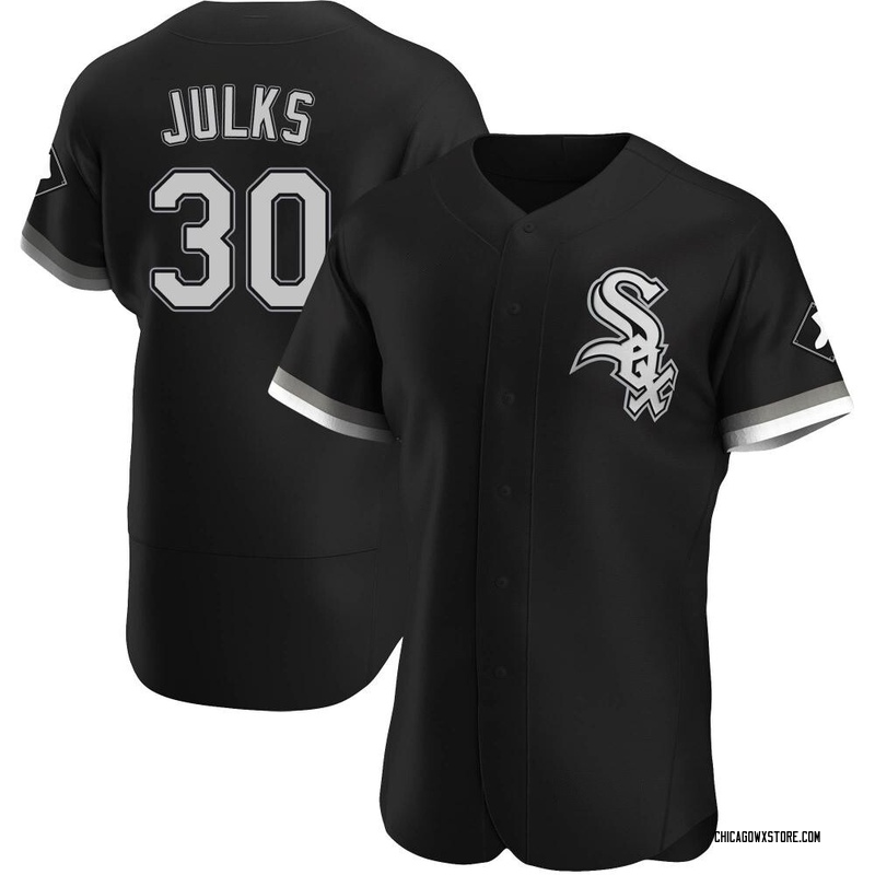 Corey Julks Men's Chicago White Sox Alternate Jersey - Black Authentic