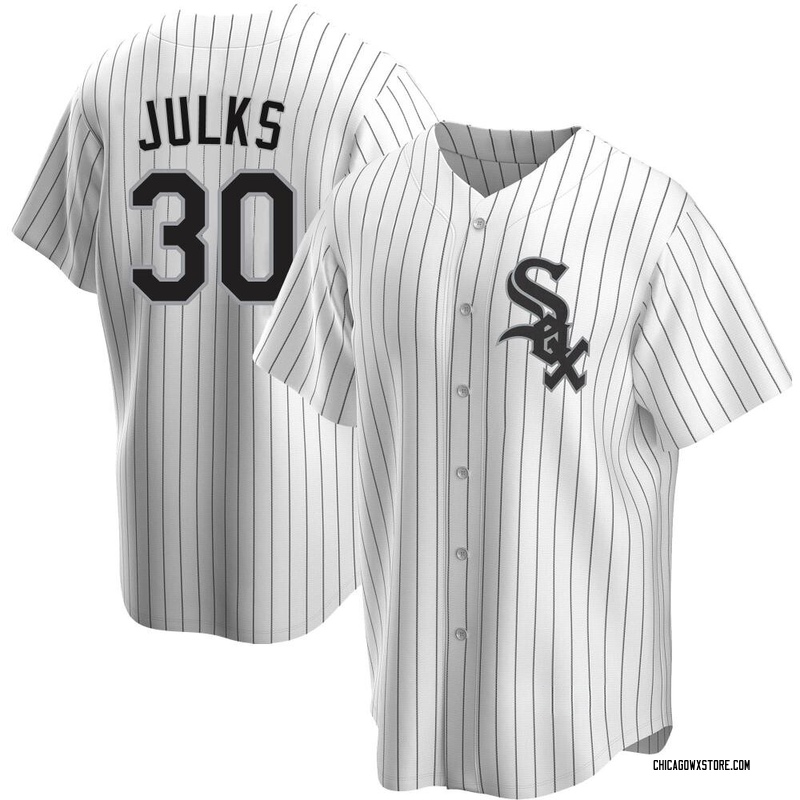 Corey Julks Men's Chicago White Sox Home Jersey - White Replica