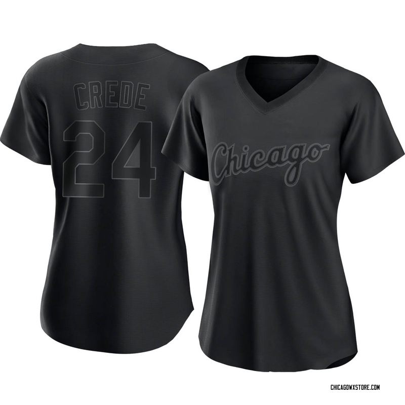 Chicago White Sox Joe Crede Black T Shirt