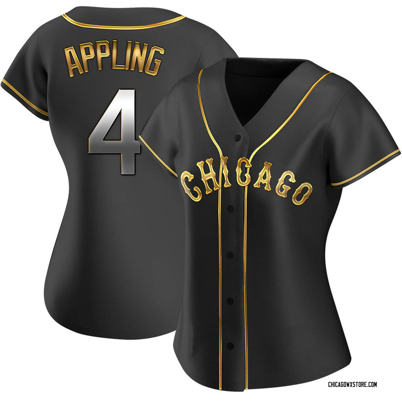 Men's Luke Appling Chicago White Sox Authentic White 1983 Throwback Jersey  by Mitchell and Ness